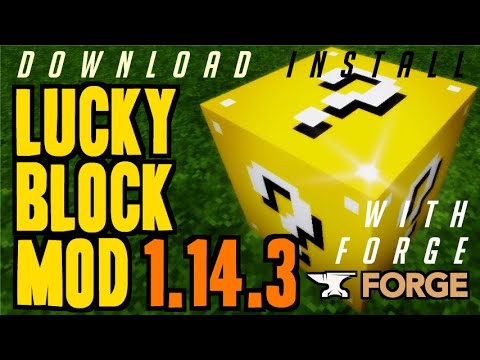 Download lucky block mod 1.8